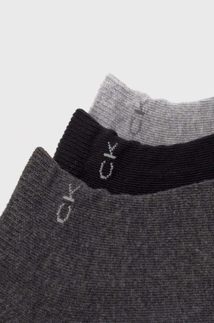 Шкарпетки Calvin Klein жіночі колір сірий