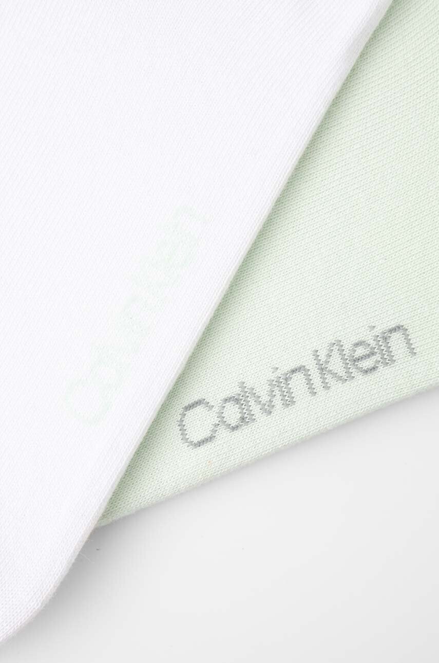 Шкарпетки Calvin Klein 2-pack жіночі колір чорний