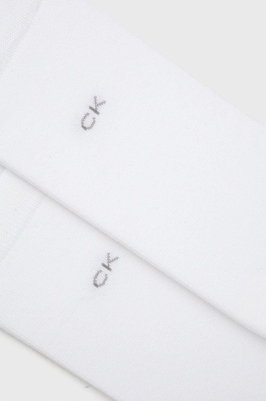 Шкарпетки Calvin Klein (2-pack) жіночі колір білий