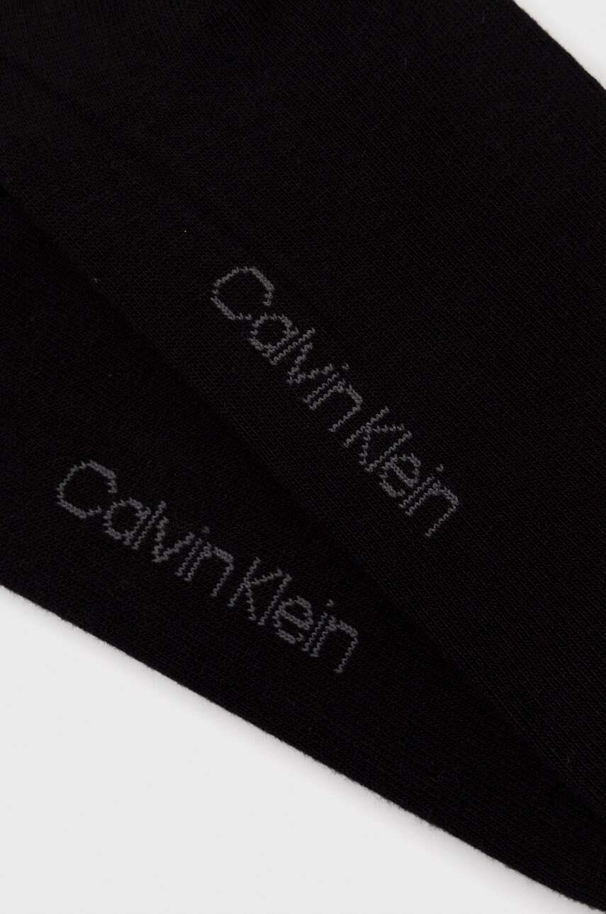 Шкарпетки Calvin Klein (2-pack) жіночі колір чорний