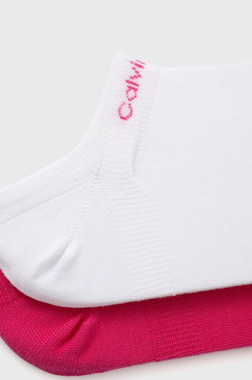 Шкарпетки Calvin Klein жіночі колір рожевий