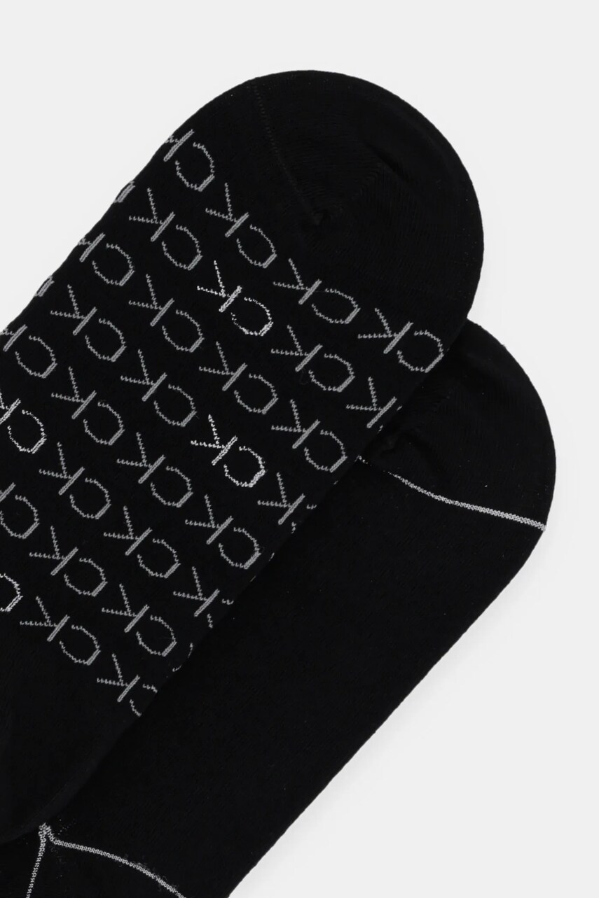 Шкарпетки Calvin Klein (2-pack) жіночі колір чорний