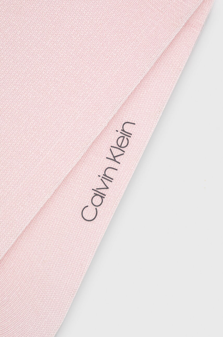 Шкарпетки Calvin Klein жіноче колір рожевий