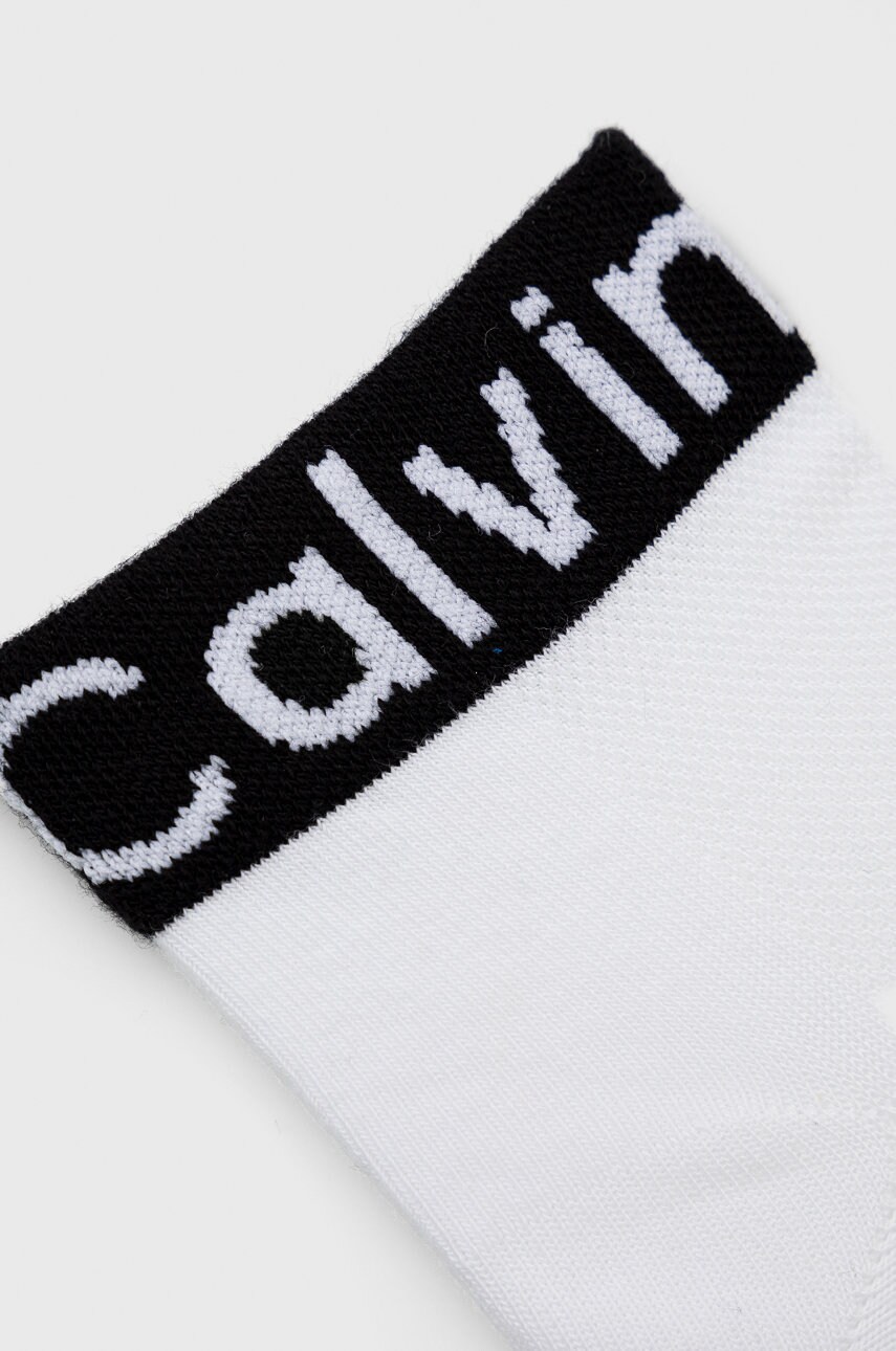 Шкарпетки Calvin Klein жіноче колір білий