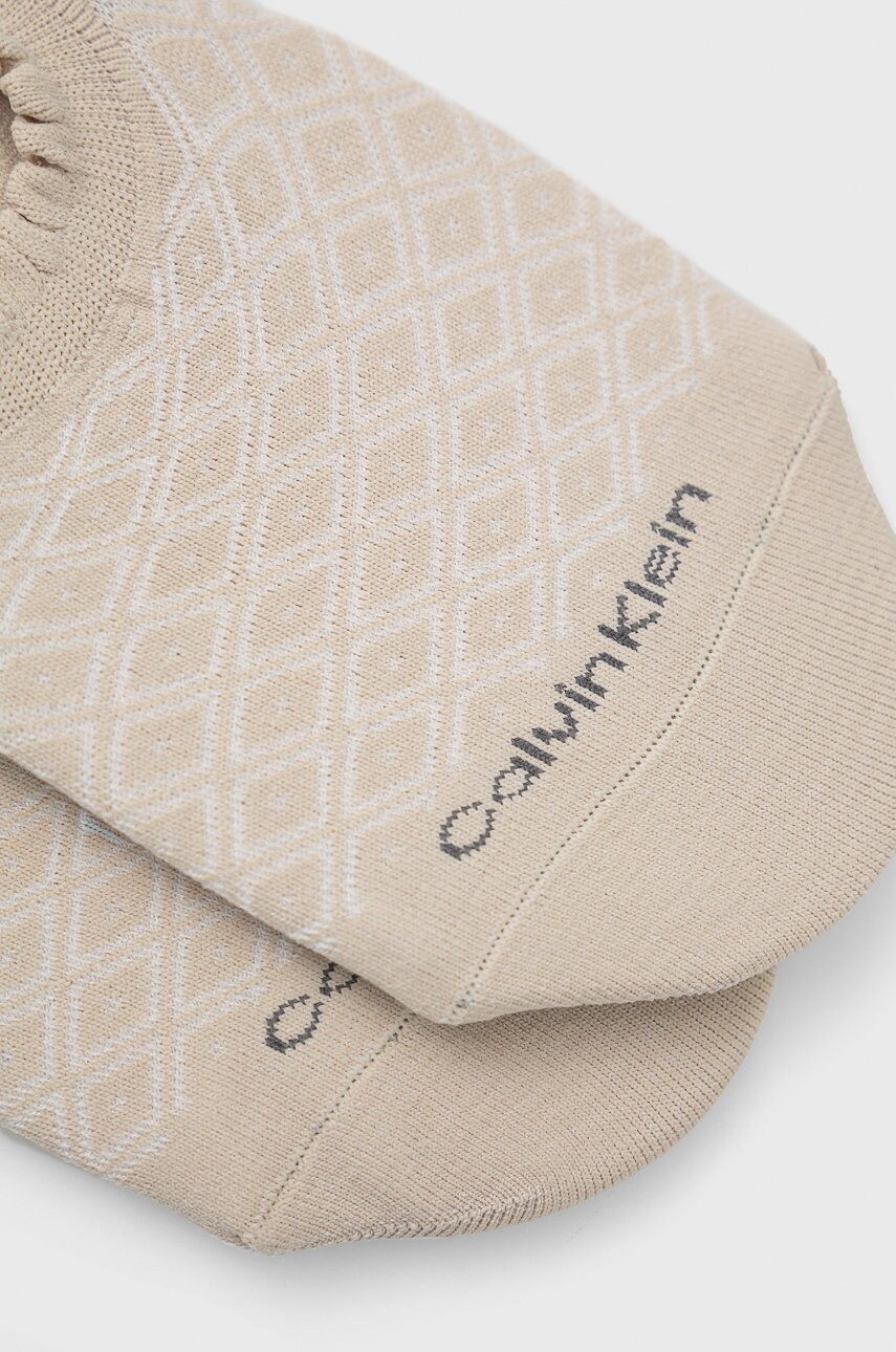 Шкарпетки Calvin Klein жіночі колір прозорий