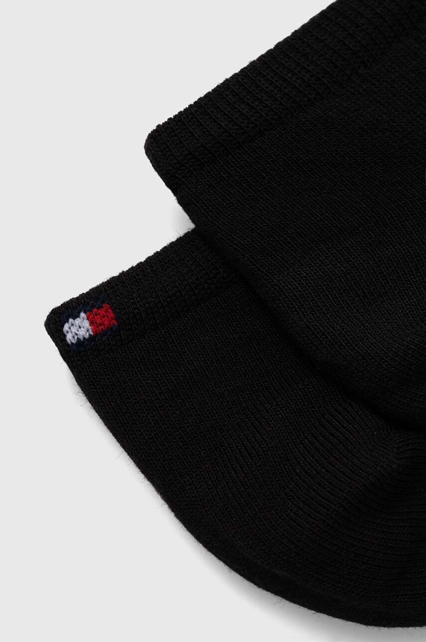 Шкарпетки Tommy Hilfiger 4-pack жіночі колір чорний