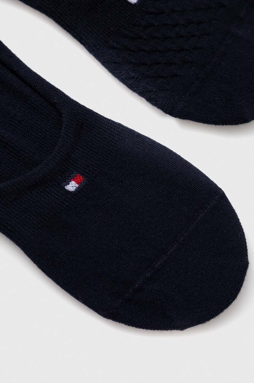Шкарпетки Tommy Hilfiger 2-pack жіночі колір синій