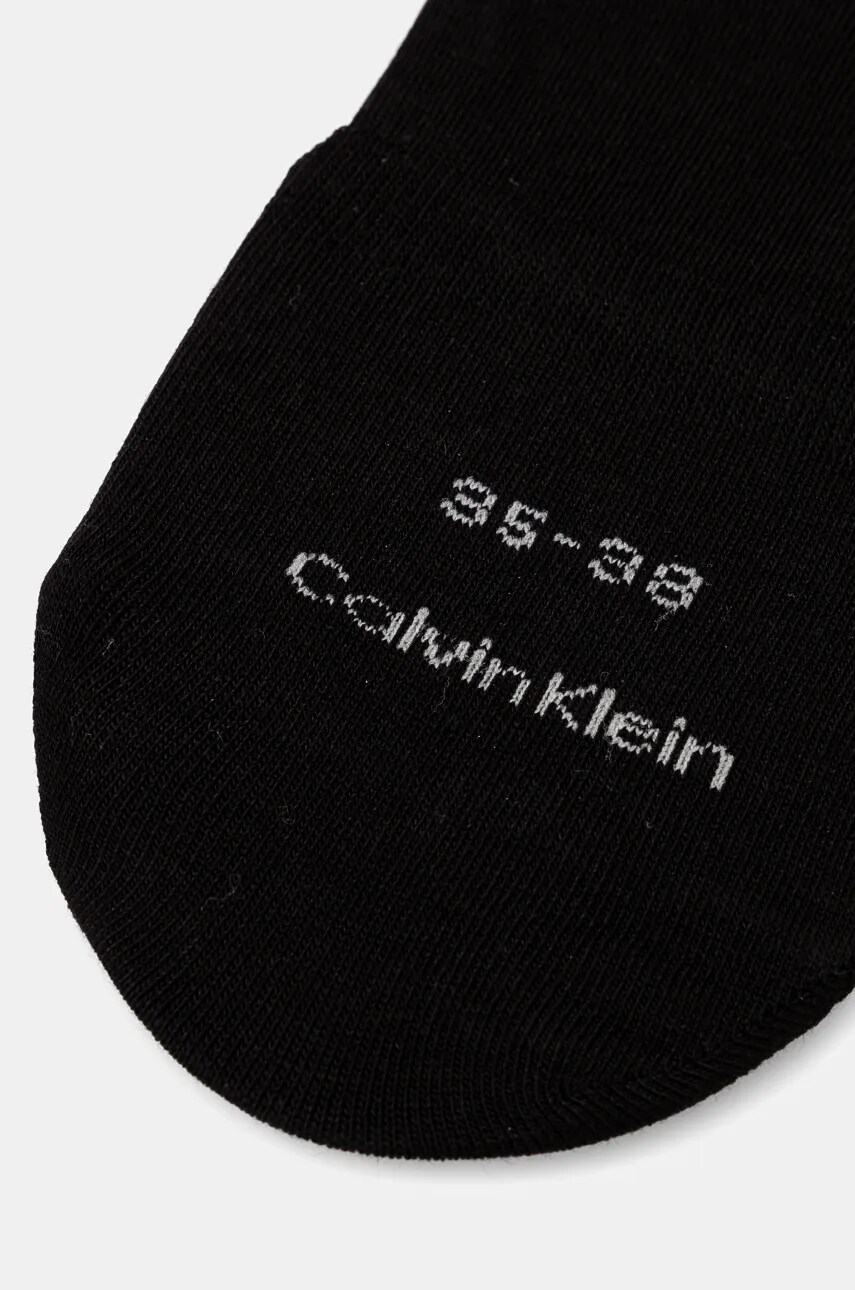 Шкарпетки Calvin Klein 2-pack жіночі колір чорний 701228800