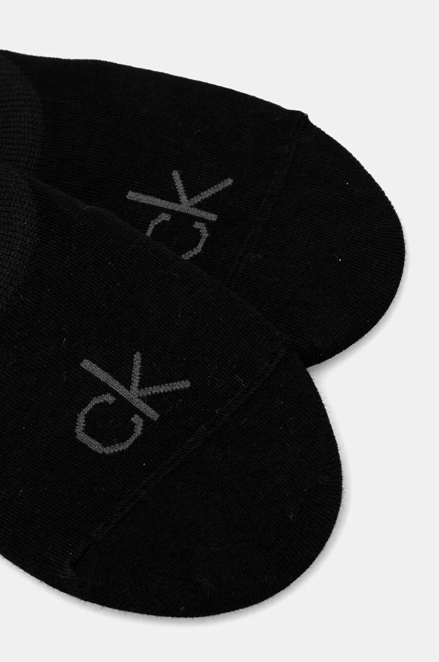 Шкарпетки Calvin Klein 2-pack жіночі колір чорний 701228801