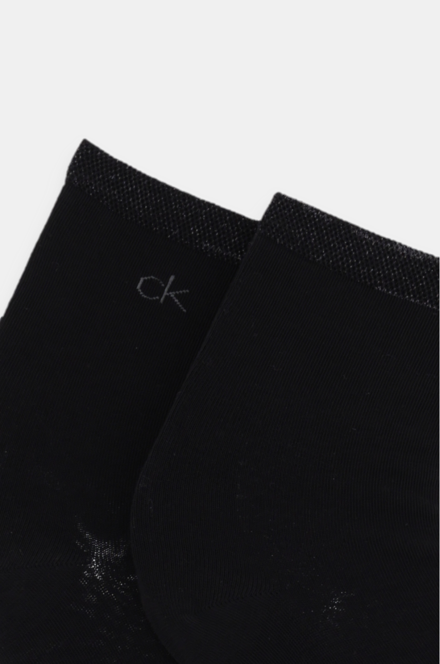 Шкарпетки Calvin Klein 2-pack жіночі колір чорний 701229680