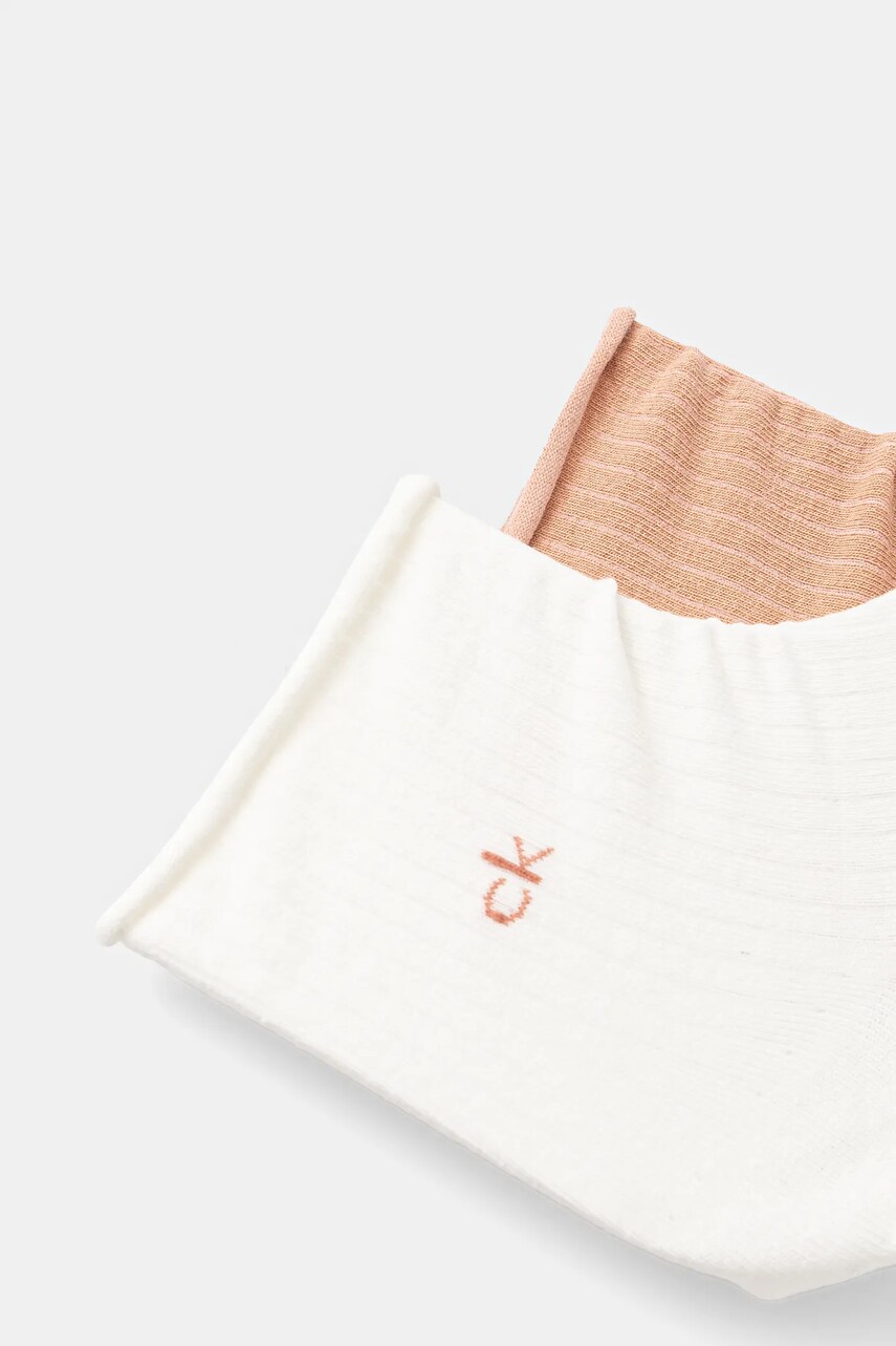 Шкарпетки Calvin Klein 2-pack жіночі колір помаранчевий 701229681