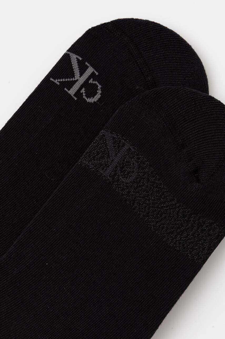 Шкарпетки Calvin Klein Jeans 2-pack жіночі колір чорний 701230600