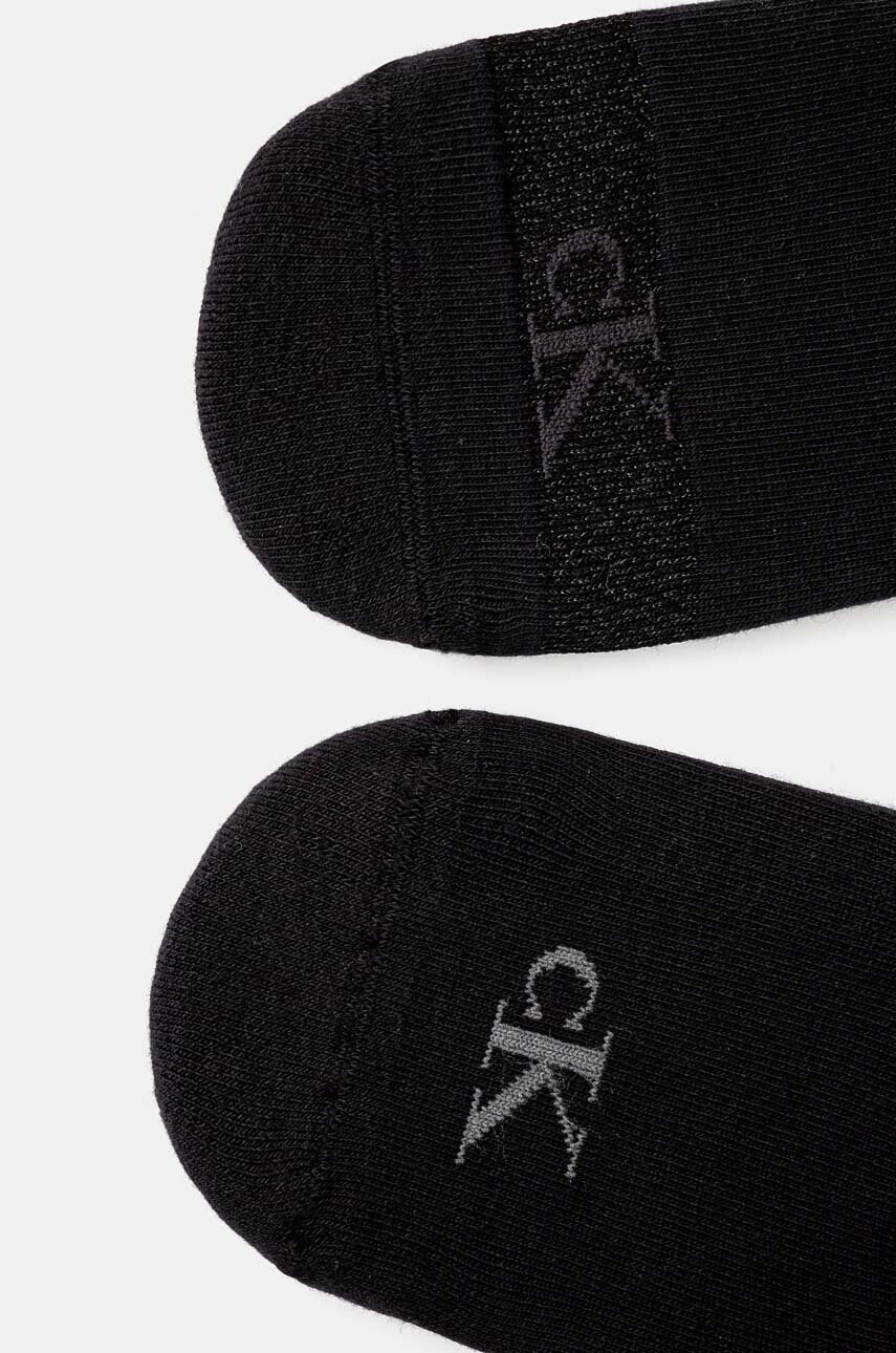 Шкарпетки Calvin Klein Jeans 2-pack жіночі колір чорний 701230601