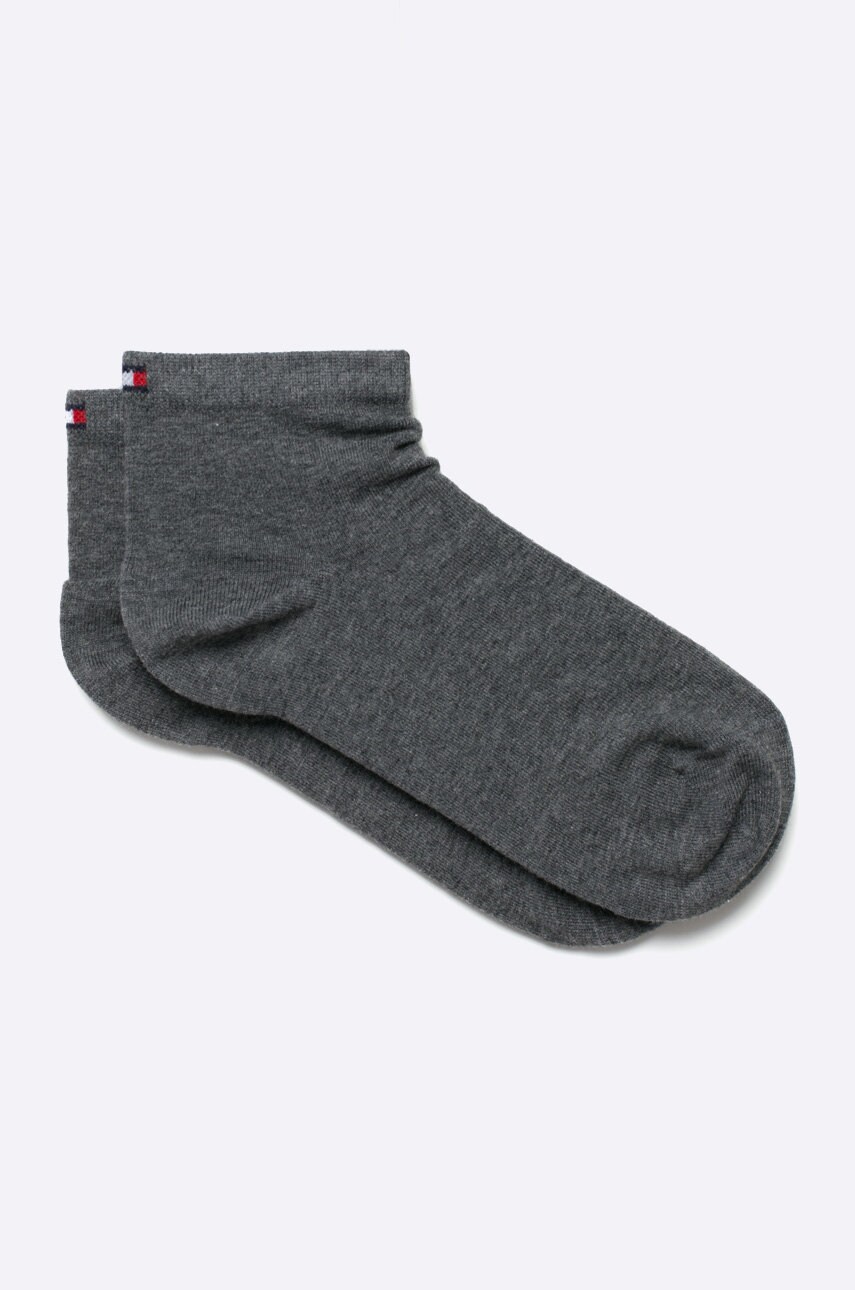 Шкарпетки Tommy Hilfiger 2-pack жіночі колір сірий 373001001
