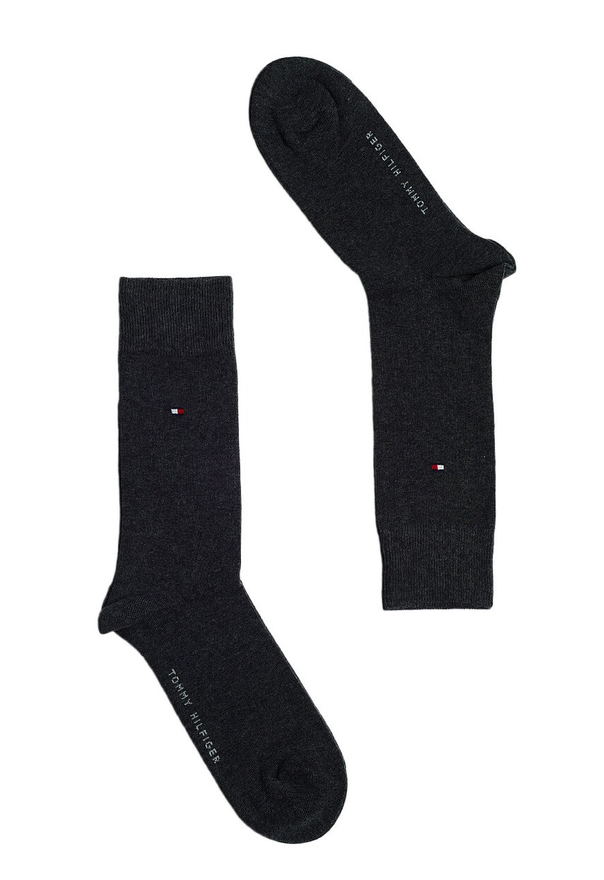 Шкарпетки Tommy Hilfiger 2-pack чоловічі колір сірий 371111