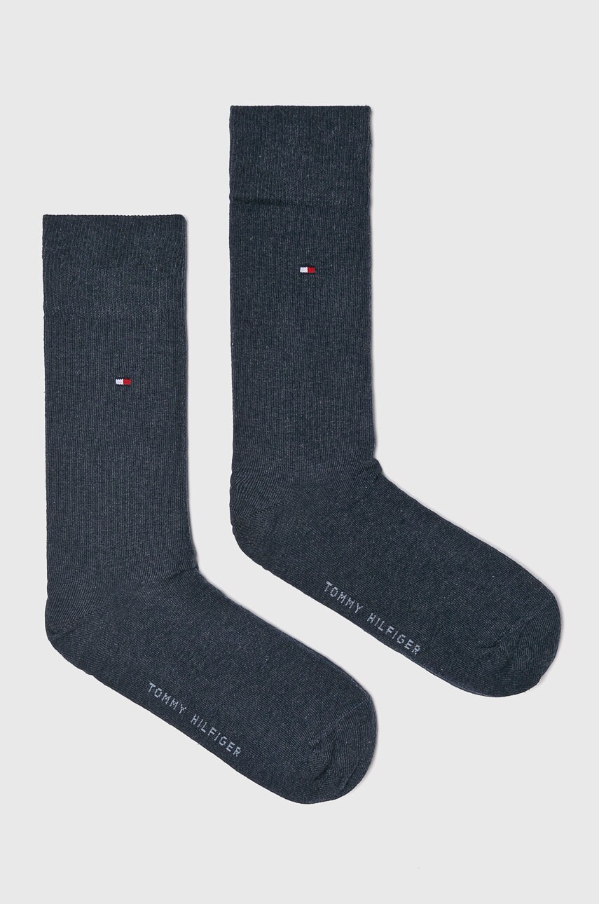 Шкарпетки Tommy Hilfiger 2-pack чоловічі колір синій
