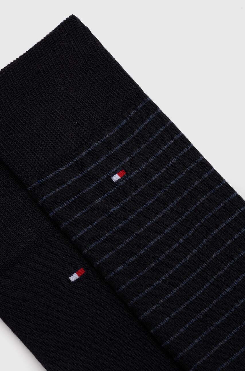 Шкарпетки Tommy Hilfiger 2-pack чоловічі колір синій 100001496