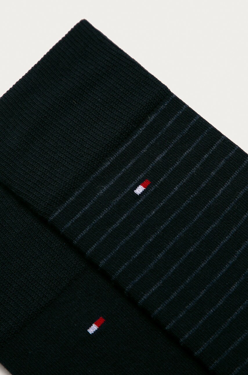 Шкарпетки Tommy Hilfiger 2-pack чоловічі колір синій 100001496