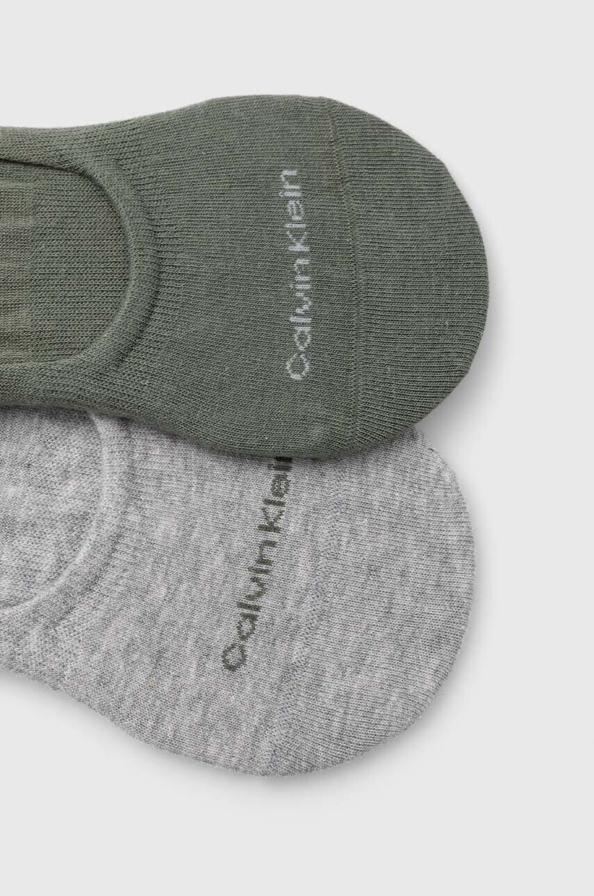 Шкарпетки Calvin Klein 2-pack чоловічі колір зелений