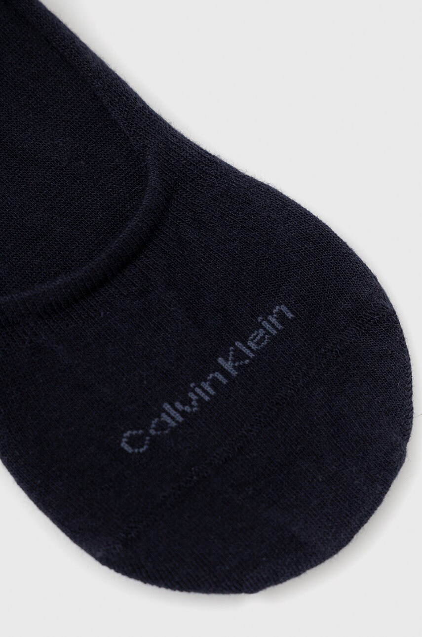 Шкарпетки Calvin Klein (2-pack) чоловіче колір синій