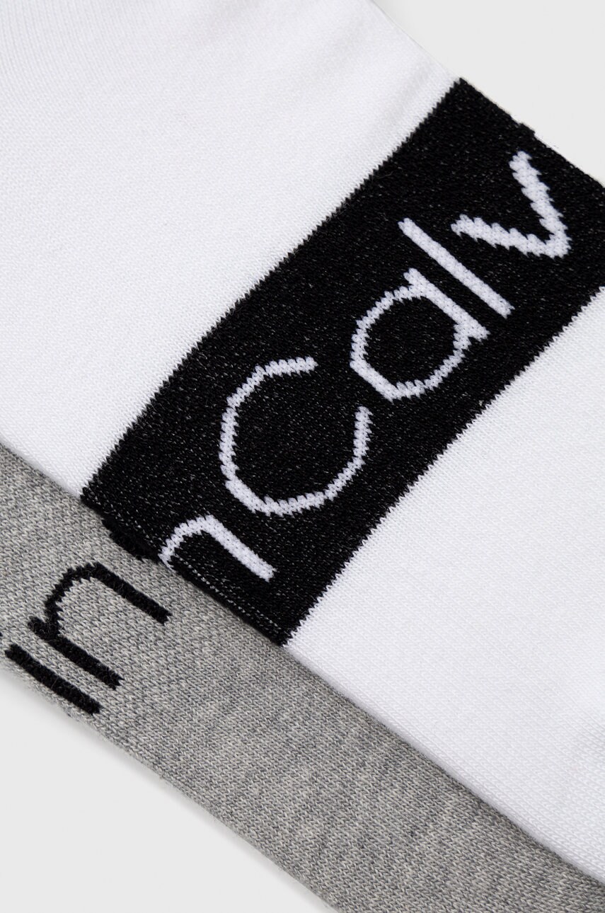 Шкарпетки Calvin Klein (2-pack) чоловічі колір білий