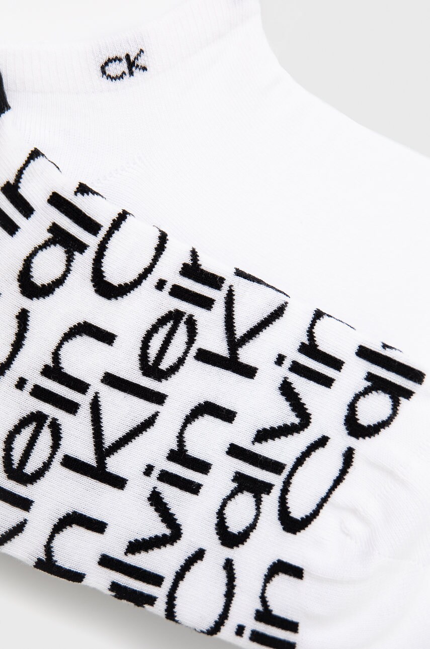 Шкарпетки Calvin Klein чоловічі колір білий