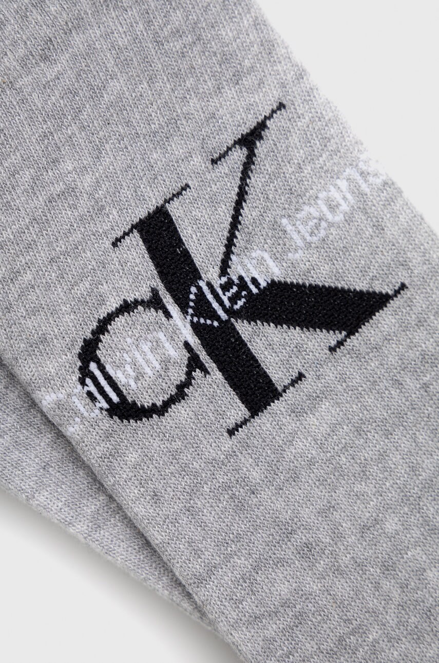 Шкарпетки Calvin Klein Jeans чоловіче колір сірий