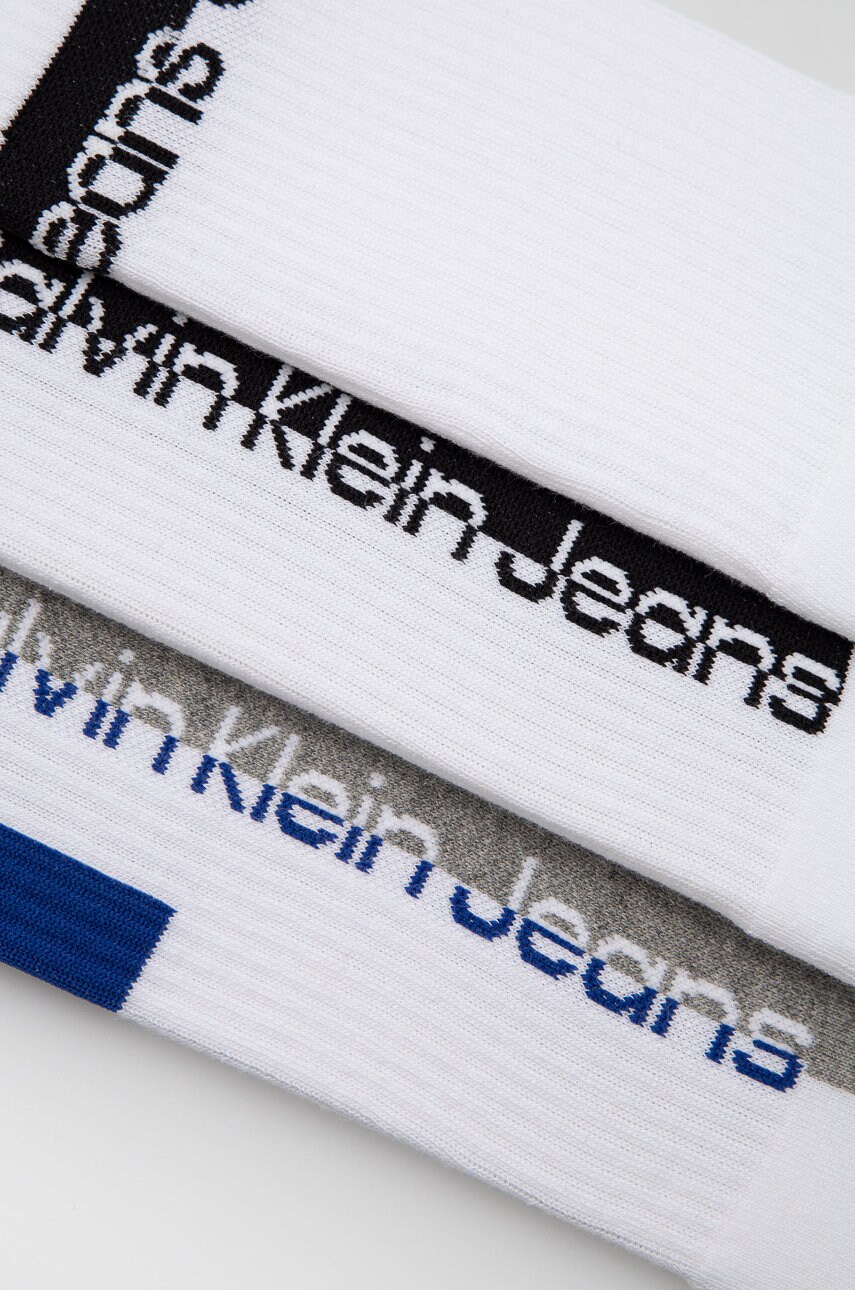 Шкарпетки Calvin Klein чоловічі колір білий