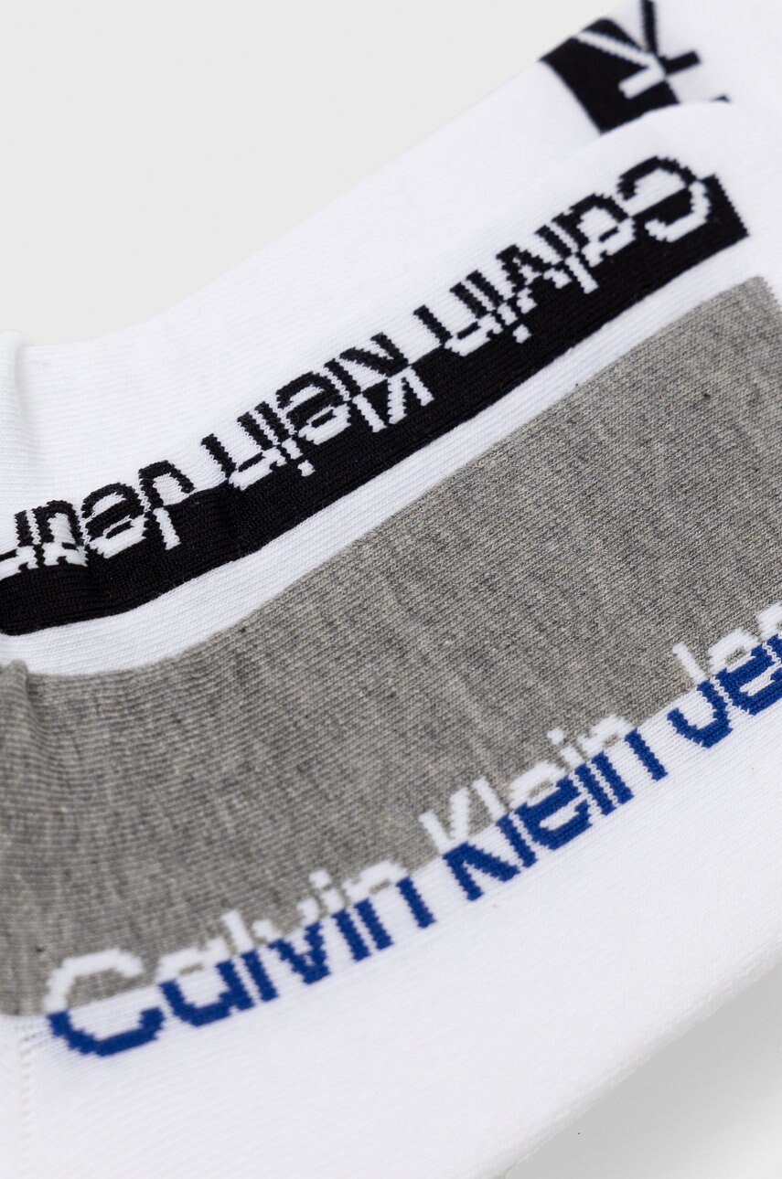 Шкарпетки Calvin Klein чоловічі колір білий