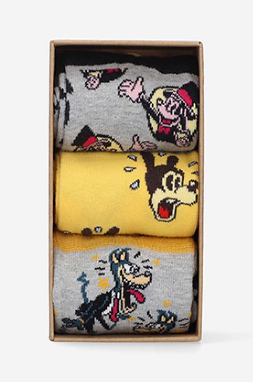 Шкарпетки Cabaia CRAZY ANIMALS 3-pack чоловічі