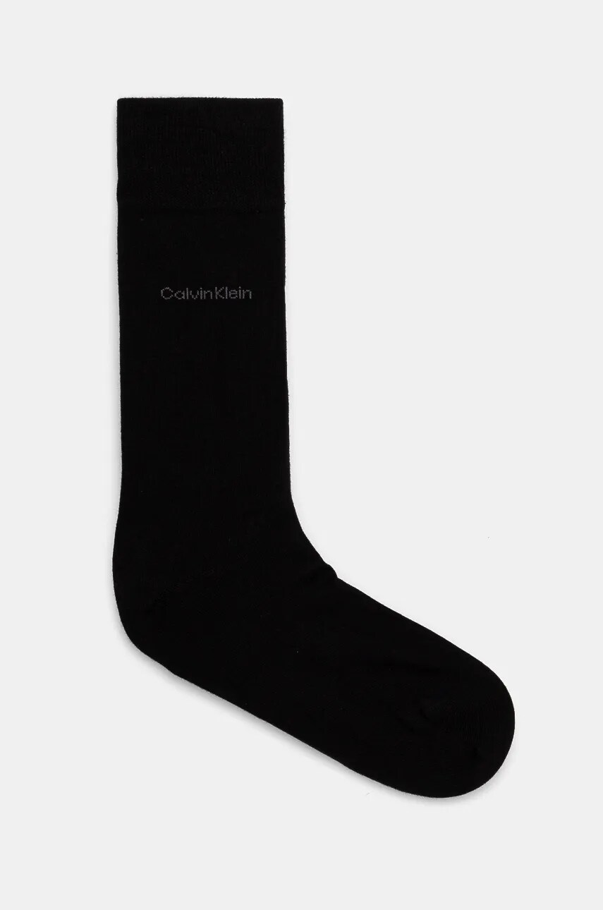 Шкарпетки Calvin Klein 3-pack чоловічі колір чорний 701226014