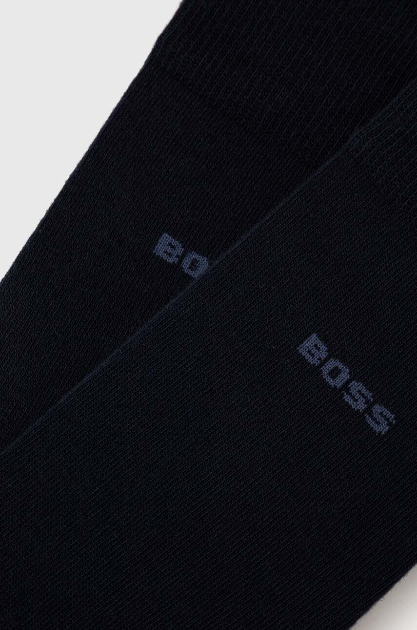 Шкарпетки BOSS 2-pack чоловічі колір синій 50516616