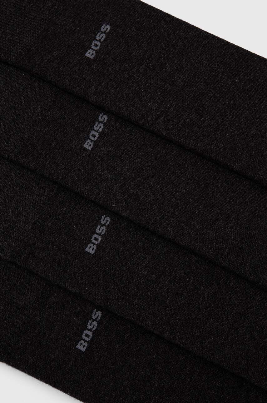 Шкарпетки BOSS 2-pack чоловічі колір сірий 50516616
