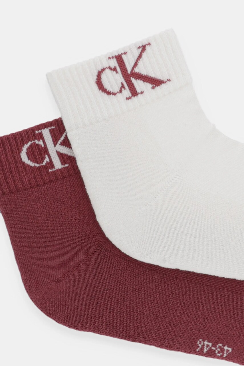 Шкарпетки Calvin Klein Jeans 2-pack чоловічі колір бежевий 701228805