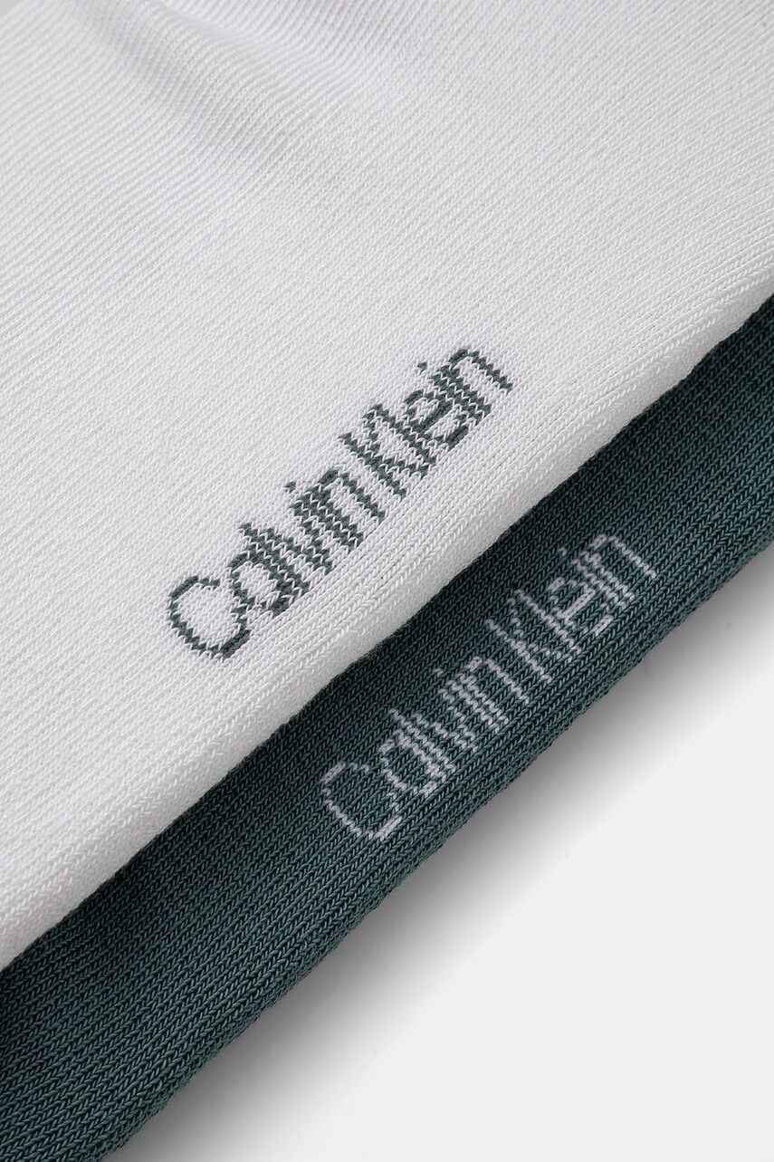 Шкарпетки Calvin Klein Jeans 2-pack чоловічі колір зелений 701228805