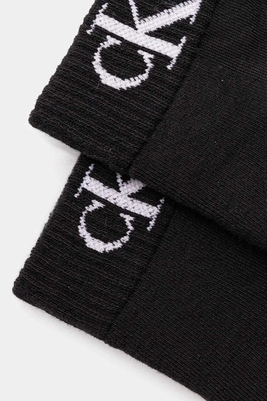 Шкарпетки Calvin Klein Jeans 2-pack чоловічі колір чорний 701228805