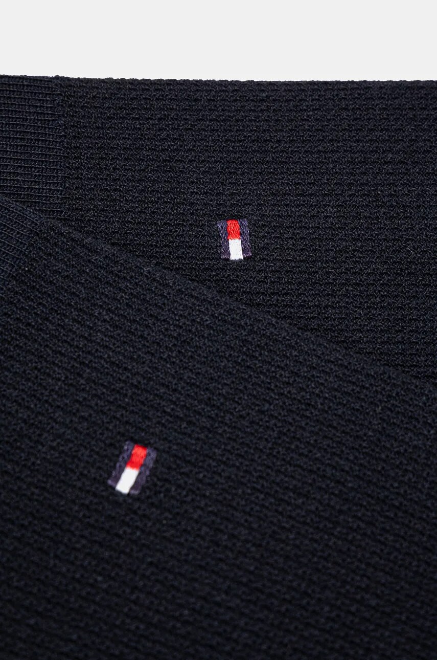 Вовняні шкарпетки Tommy Hilfiger колір синій 701228790