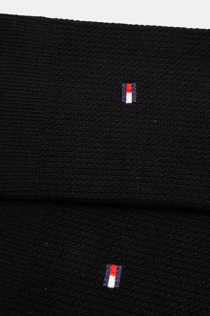 Вовняні шкарпетки Tommy Hilfiger колір чорний 701228790