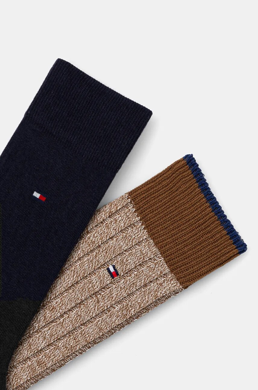 Шкарпетки Tommy Hilfiger 2-pack чоловічі колір синій 701229842