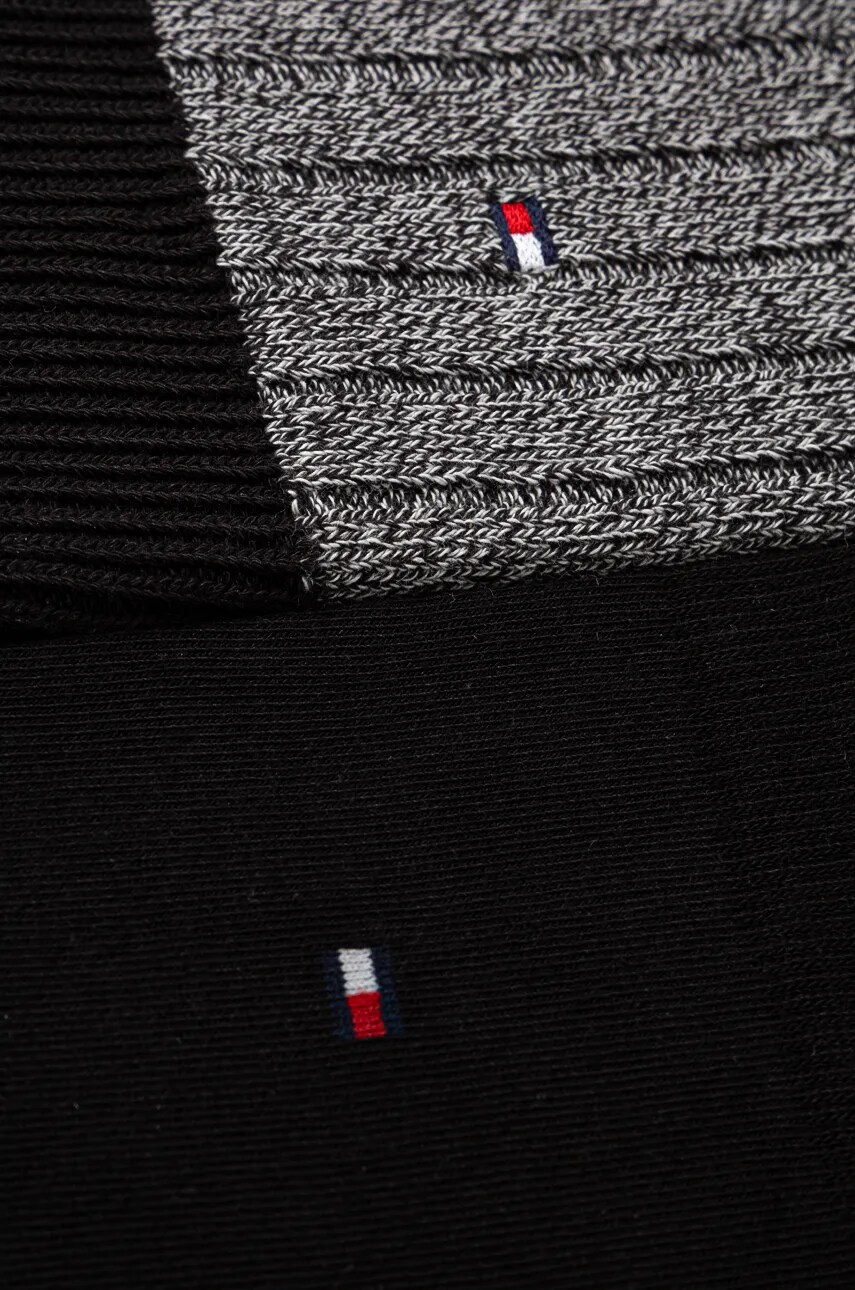 Шкарпетки Tommy Hilfiger 2-pack чоловічі колір чорний 701229842