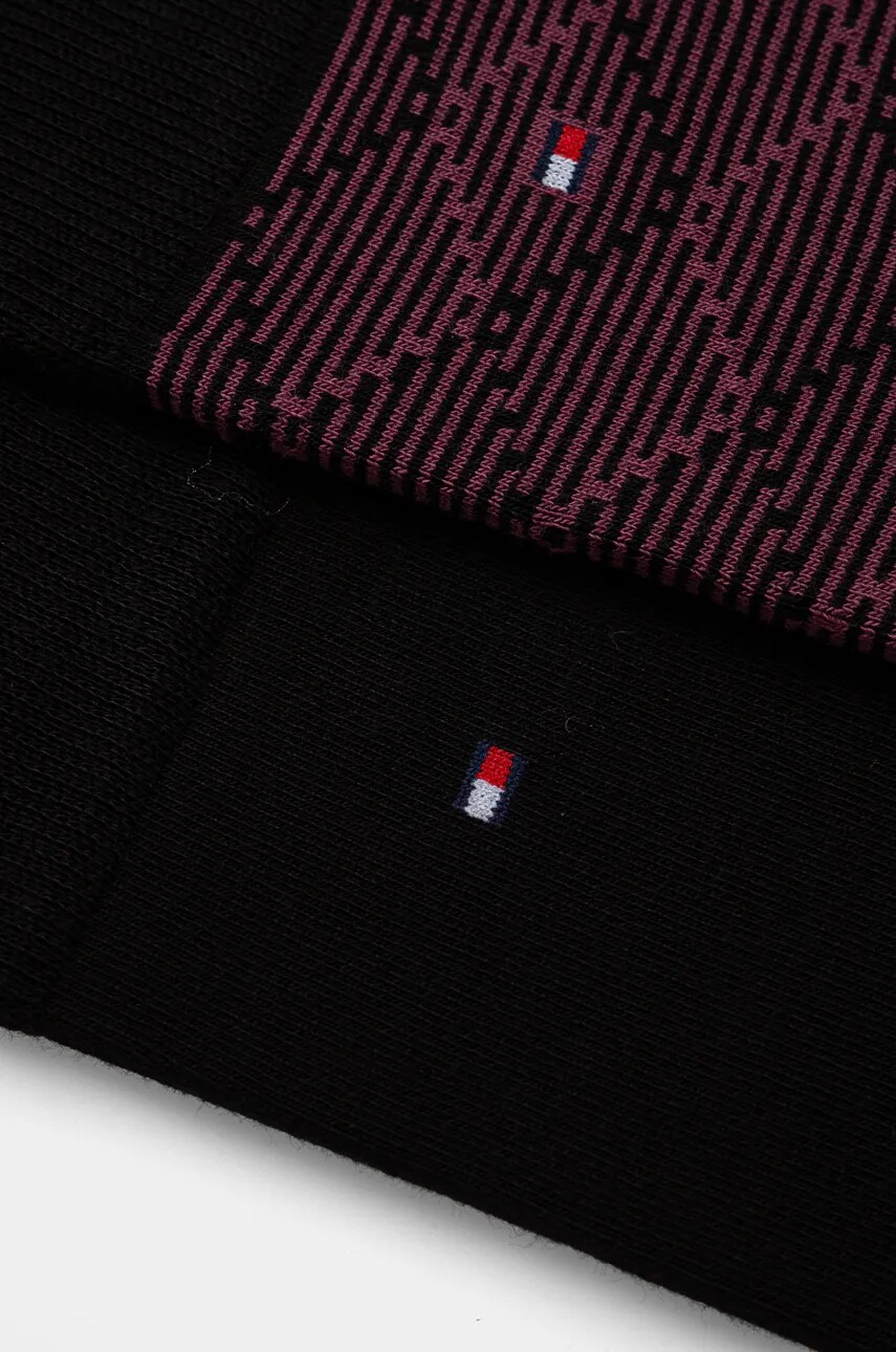 Шкарпетки Tommy Hilfiger 2-pack чоловічі колір чорний 701229843