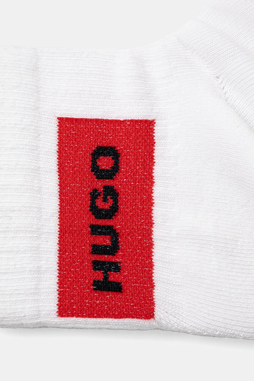 Шкарпетки HUGO 3-pack чоловічі колір білий 50541597