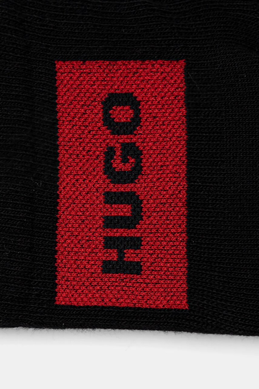 Шкарпетки HUGO 3-pack чоловічі колір чорний 50541597