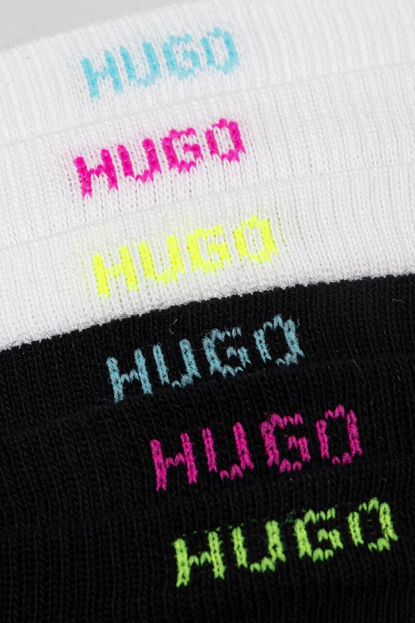 Шкарпетки HUGO 6-pack чоловічі колір білий 50516395