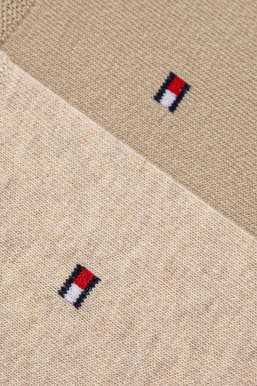 Шкарпетки Tommy Hilfiger 2-pack чоловічі колір бежевий 371111137