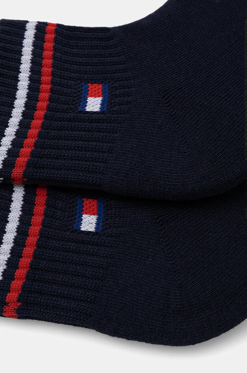 Шкарпетки Tommy Hilfiger 2-pack колір синій 701228177