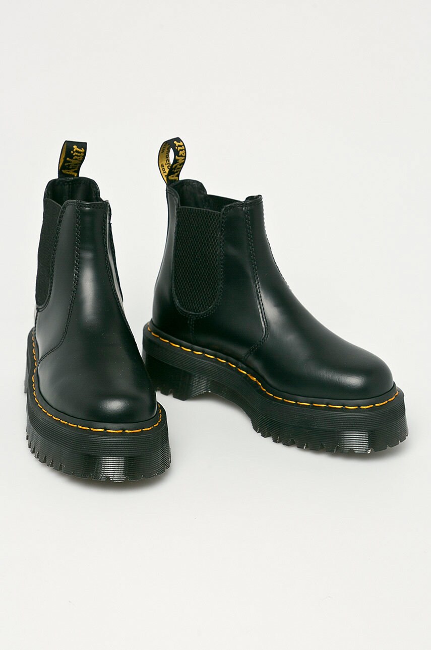 Dr. Martens - Шкіряні черевики 2976 Quad DM24687001.Quad-BLACK