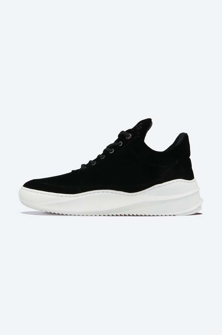 Кросівки Filling Pieces Low Top Sky Velvet колір чорний 25527611861-BLACK