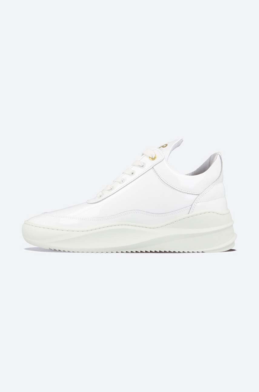 Шкіряні кросівки Filling Pieces Low Top Sky Shine колір білий 25528301901-WHITE