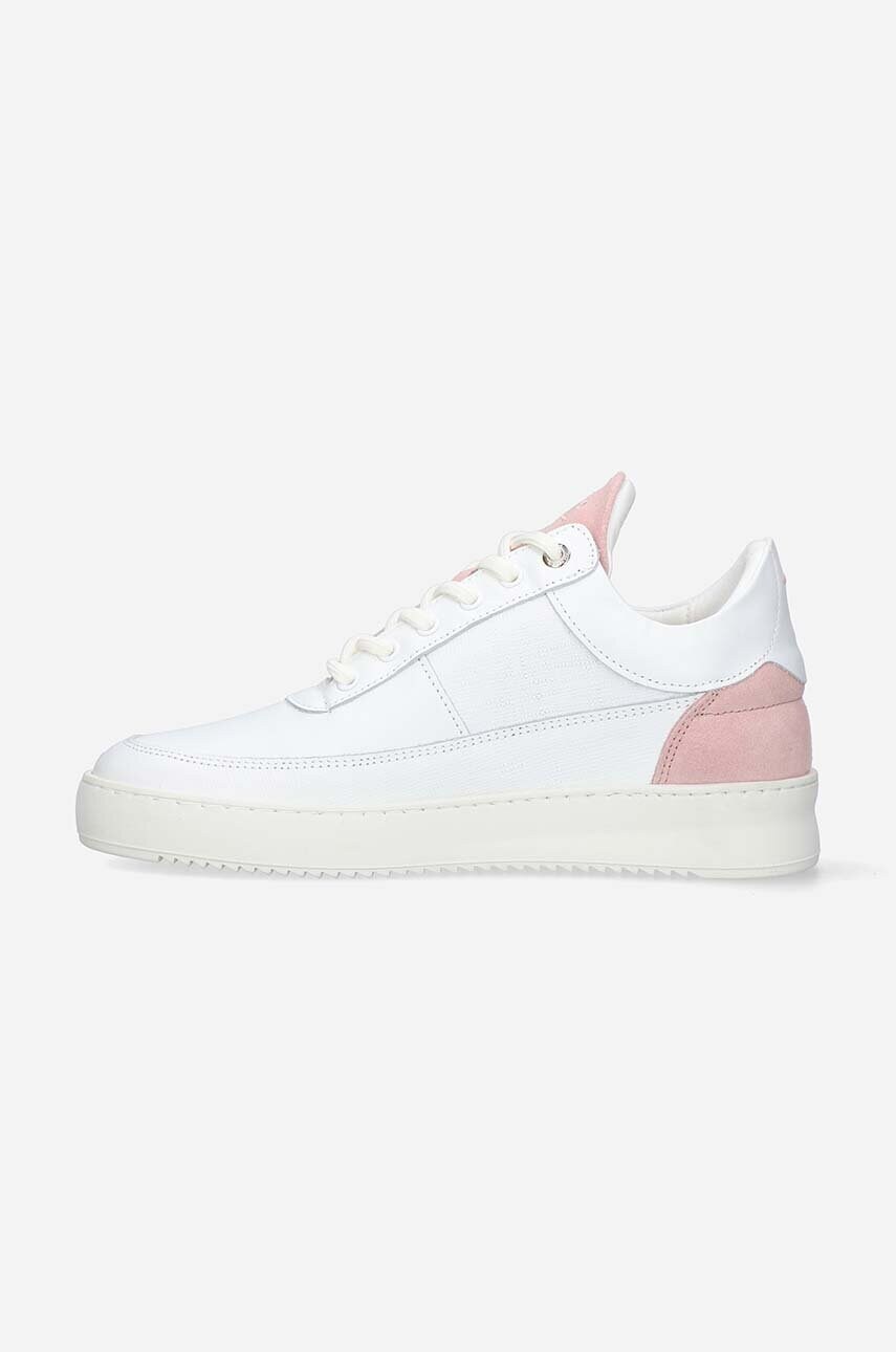 Шкіряні кросівки Filling Pieces Low Eva Itaca колір білий 51328882052-WHITE